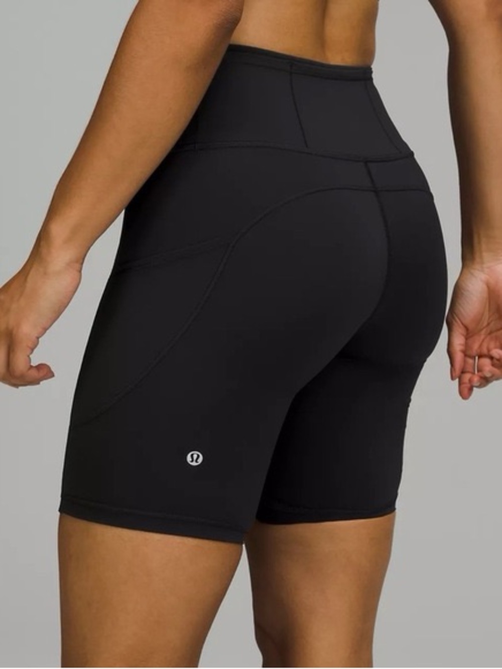 Lululemon Fast Free Short 6” with Pockets Black Size 10 Running Athletic